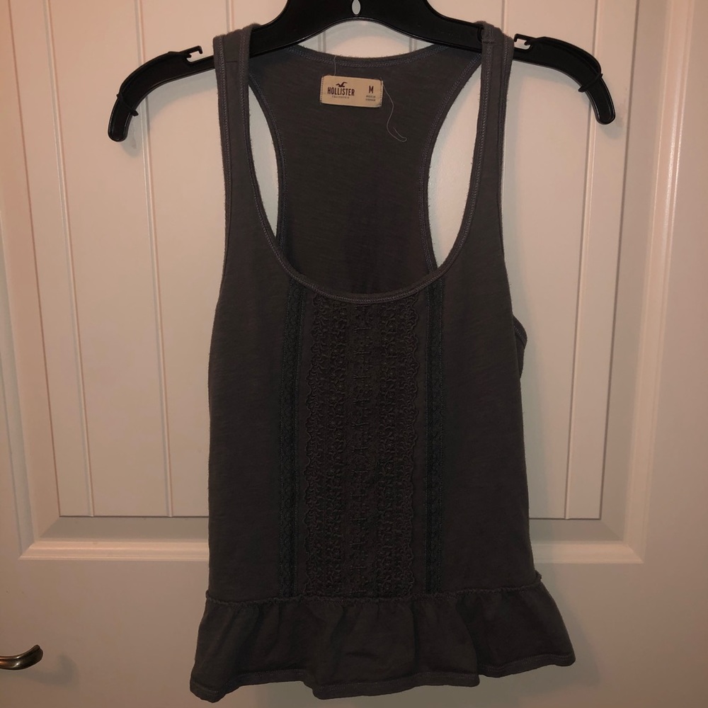 Gray Hollister Tank Top